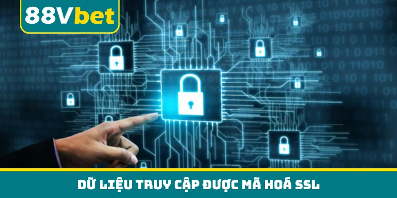 Dữ liệu truy cập được mã hoá SSL