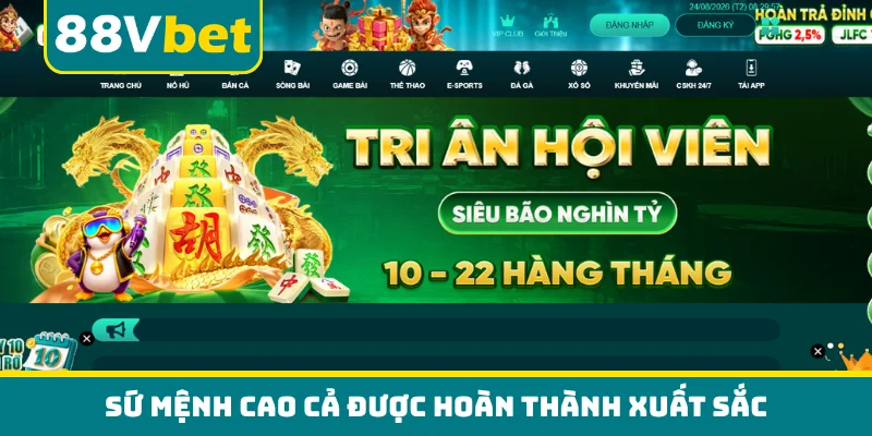 Sứ mệnh cao cả được hoàn thành xuất sắc