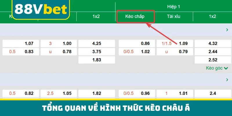 Tổng quan về hình thức kèo châu Á